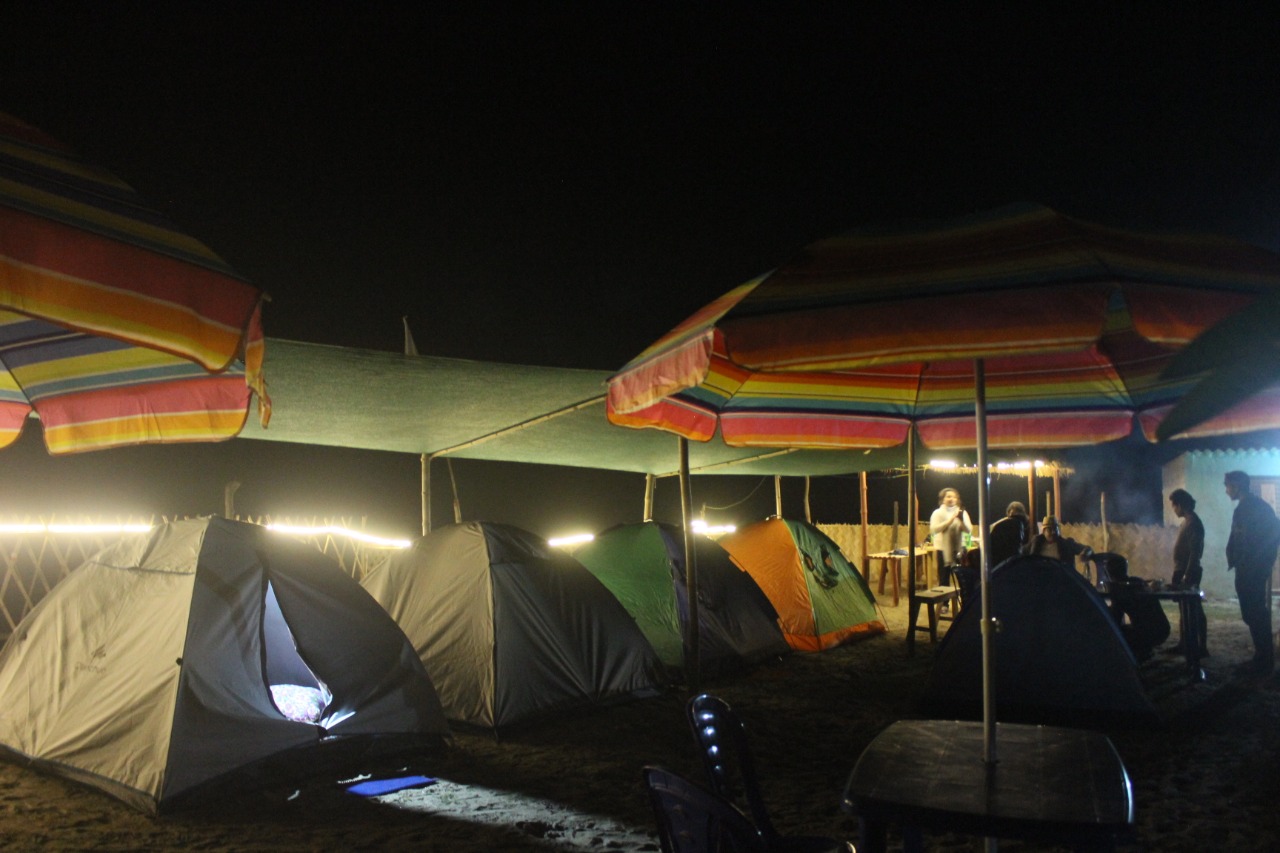 camp in mousuni island